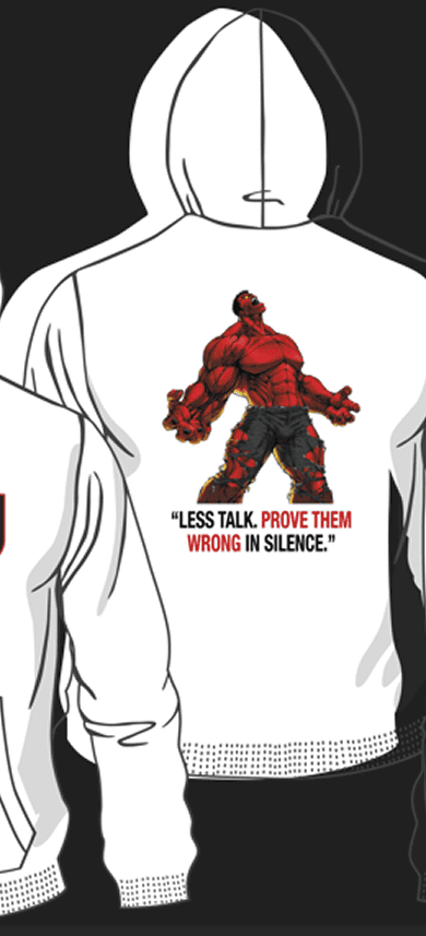 Premium Hoodie back